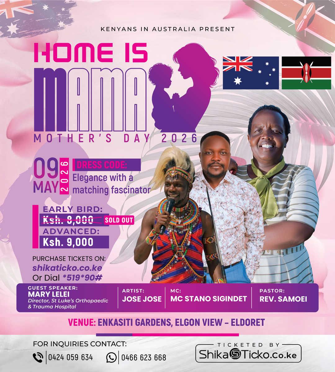 KENYANS in AUSTRALIA MOTHERS DAY 2026