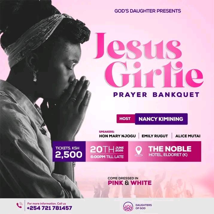 Jesus Girlie prayer banquet